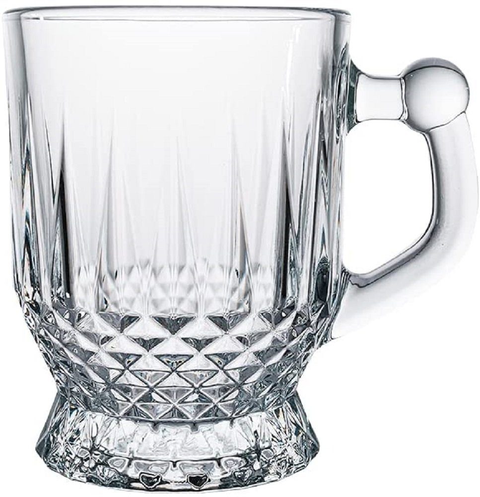 Pasabahce Glas 6er Set Coffee Kaffee Trinkgläser Gläser Teegläser Klassik für Tee & K, 6-tlg.