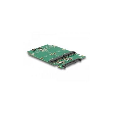 Delock 62594 - 2.5? Konverter SATA 22 Pin > 2 x mSATA mit RAID... Computer-Kabel, S-ATA, SATA