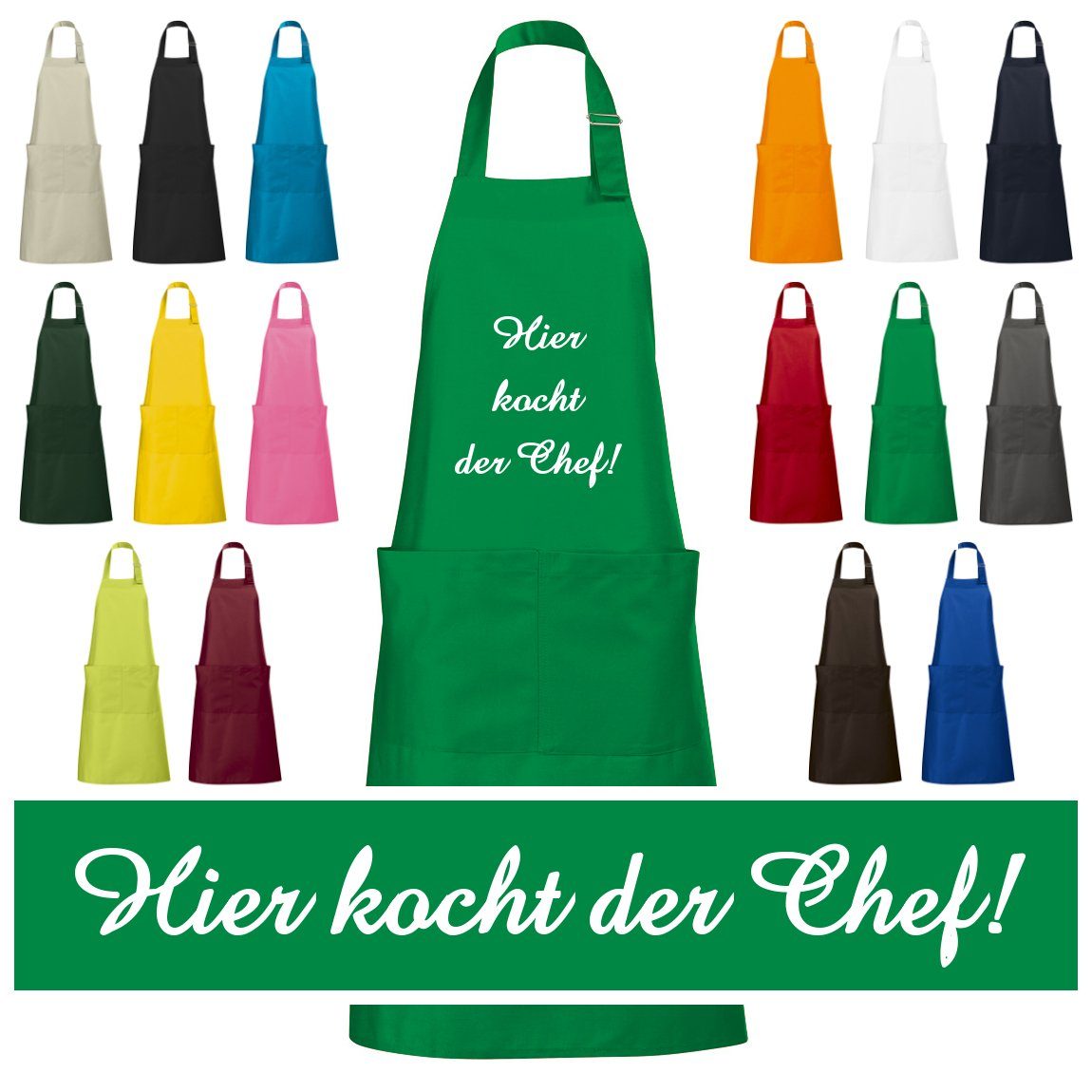 Schnoschi Kochschürze Hochwertige Küchenschürze mit Hier günstig online kaufen
