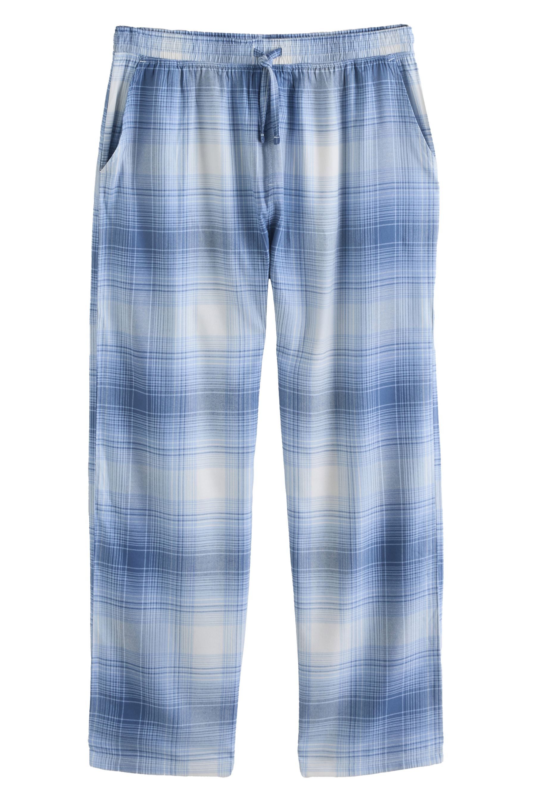 Next Pyjamahose Schlafanzughosen aus Webmaterial im 2er-Pack (2-tlg)