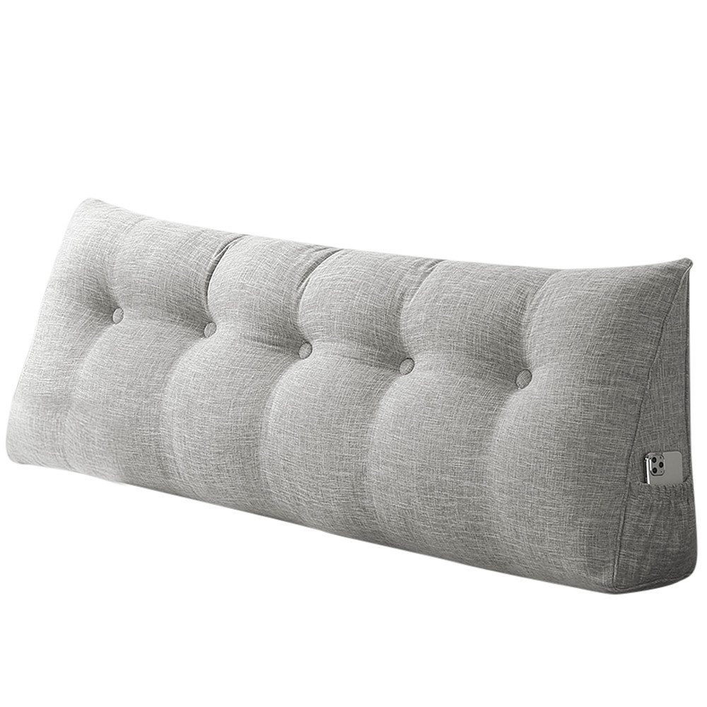 Rückenkissen Lesekissen für Bett und Sofa, Keilkissen Groß