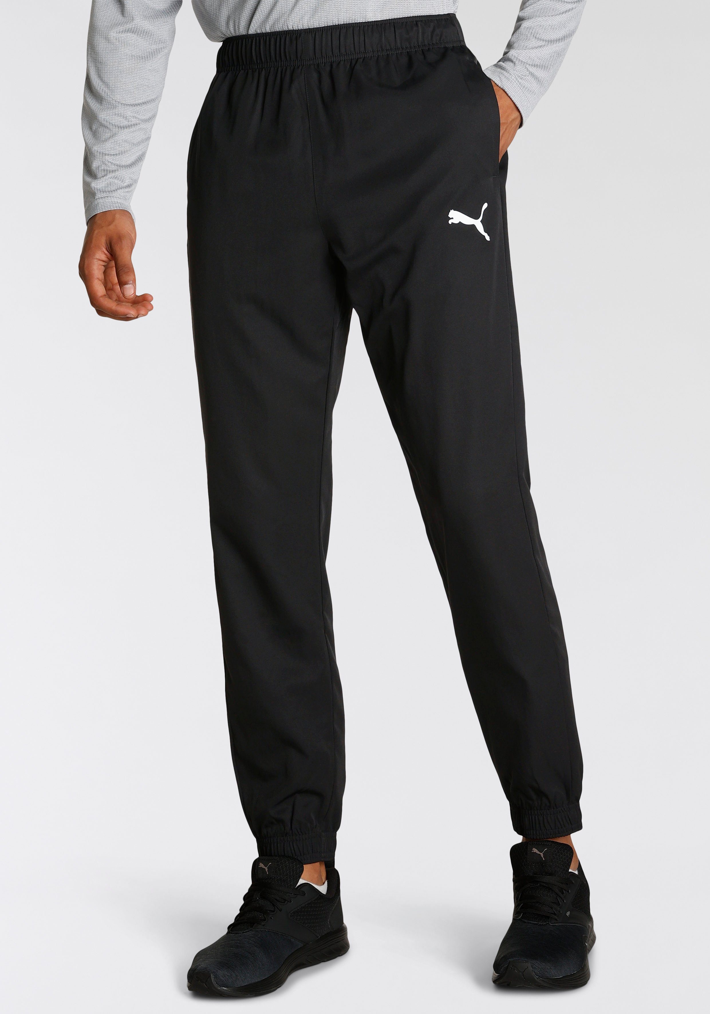 PUMA Trainingshose ACTIVE WOVEN PANTS CL Black