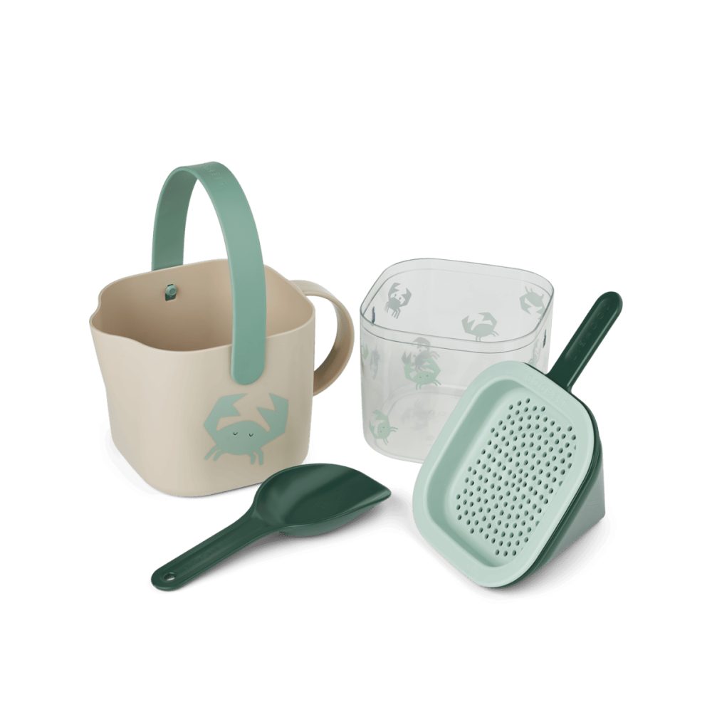 Liewood Sandeimer Roald Sandspielzeug - Eimer, Sieb, Kanne, Trichter, Schaufel