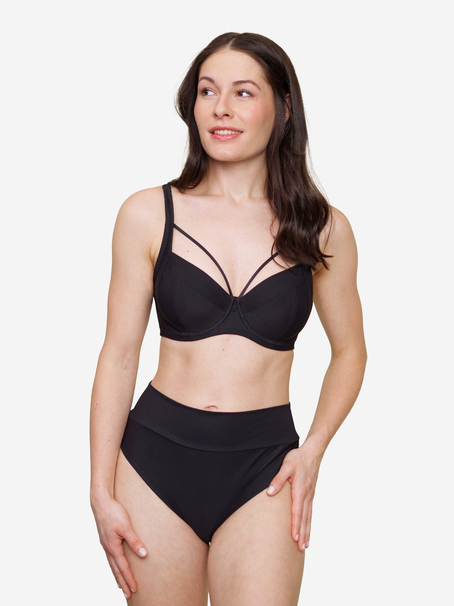 SugarShape Bügel-Bikini-Top PORTO Demi-Bikini unwattiert