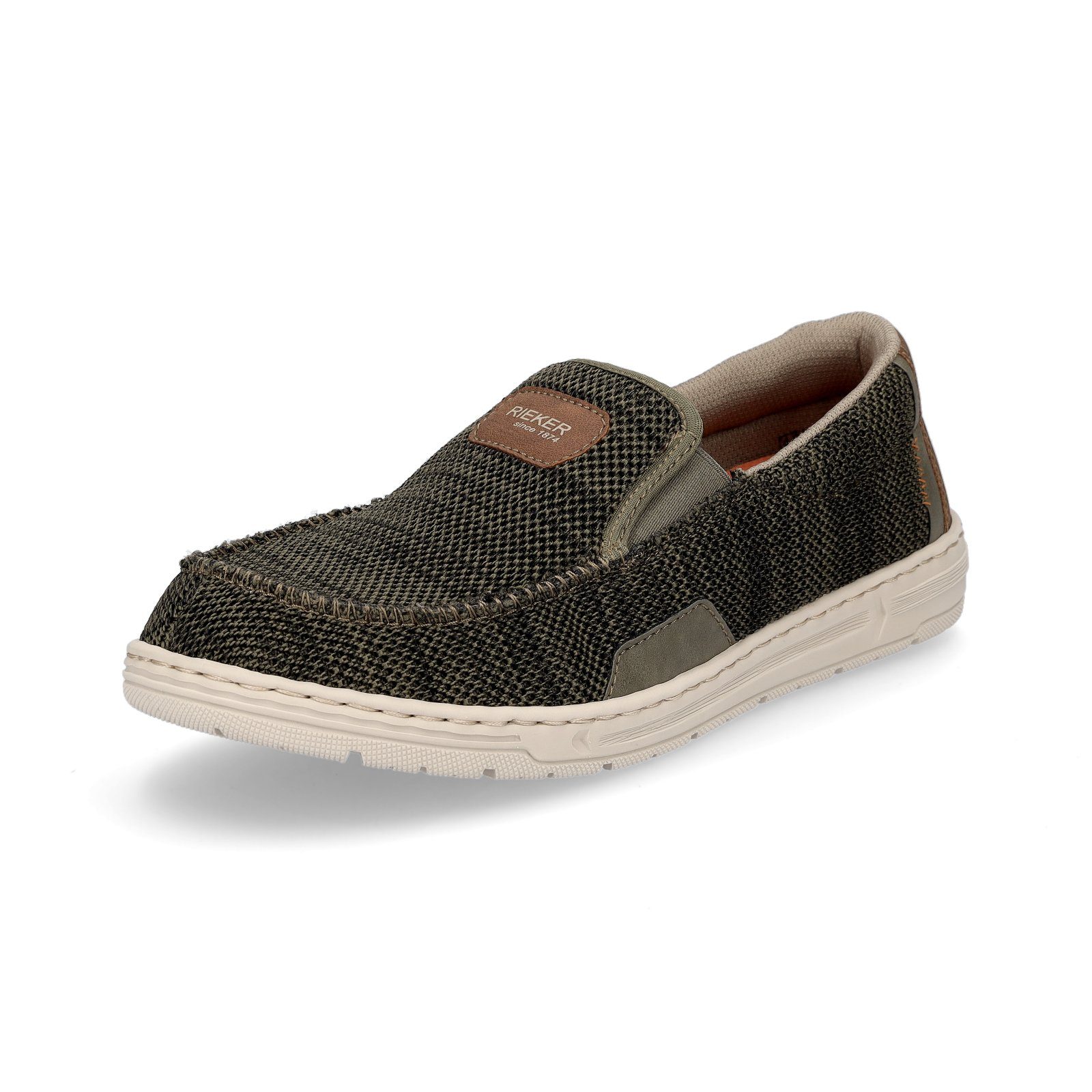 Rieker Rieker Herren Mesh Slipper khaki günstig online kaufen