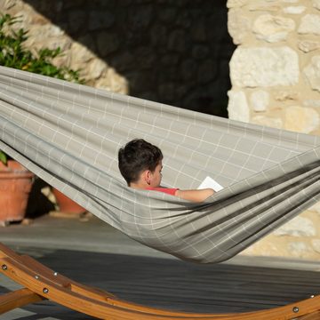 La Siesta Hängematte Familien Hängematte Brisa Almond - Kingsize wetterfest von La Siesta, Hochwertige Qualität