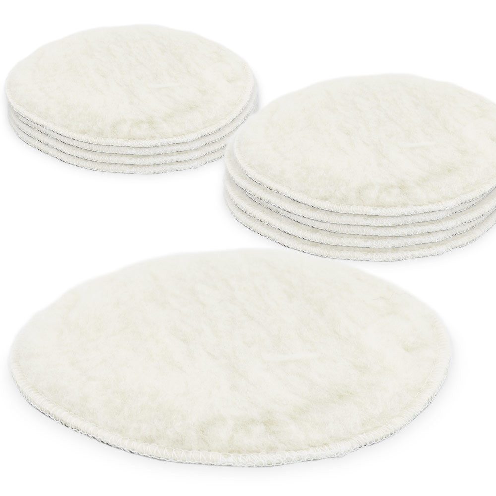 Bituxx Polierpad SPARSET Polierzubehör: 10x 150mm Wollpad