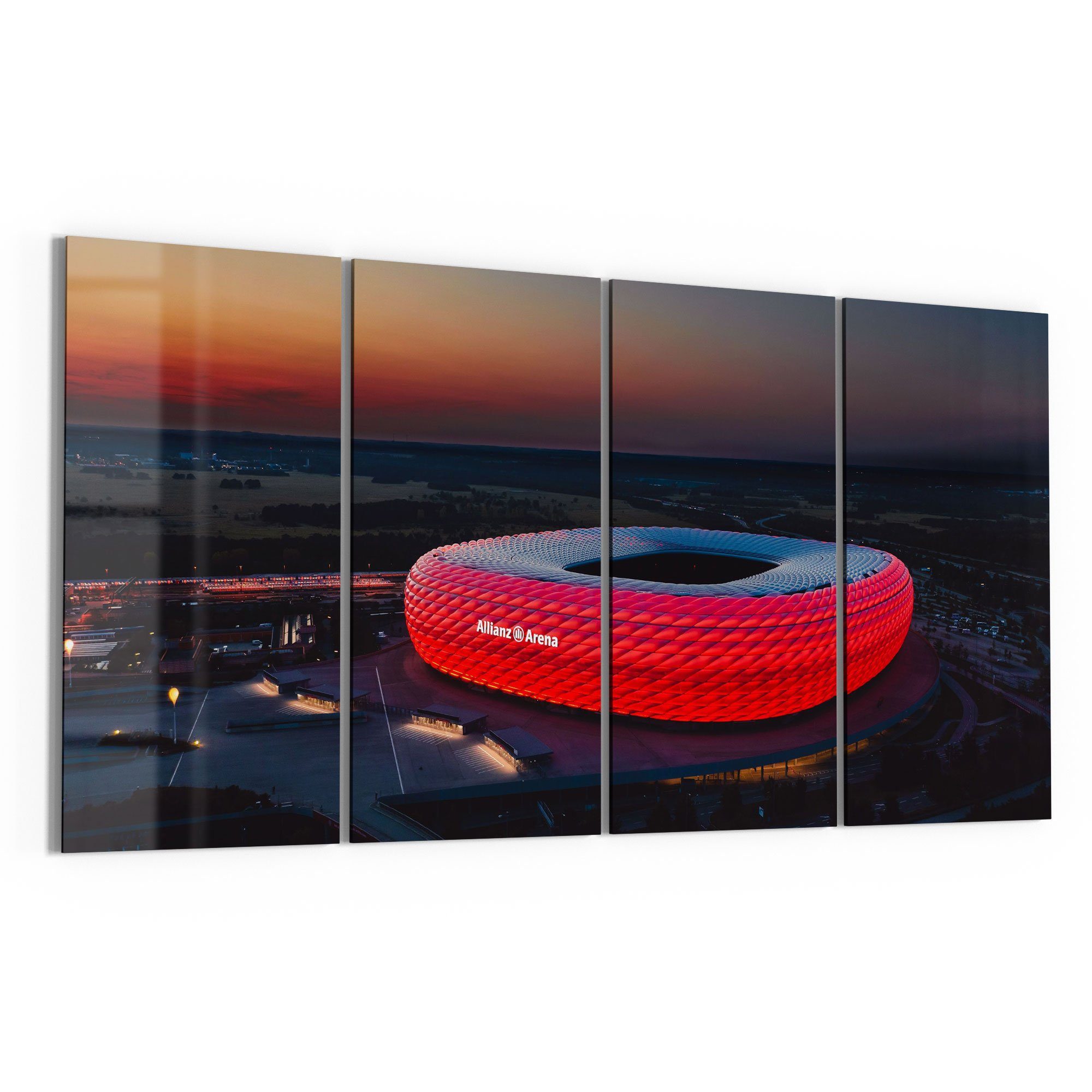DEQORI Glasbild 'Allianz Arena, München', 'Allianz günstig online kaufen