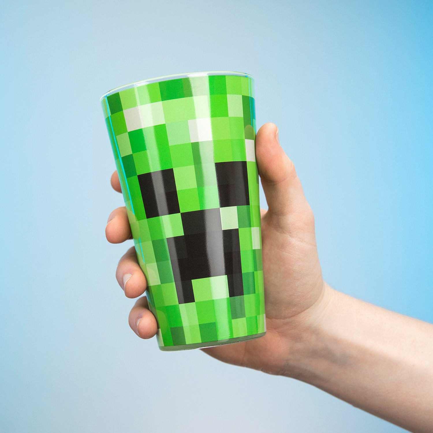 Paladone Tasse Minecraft Creeper Glas