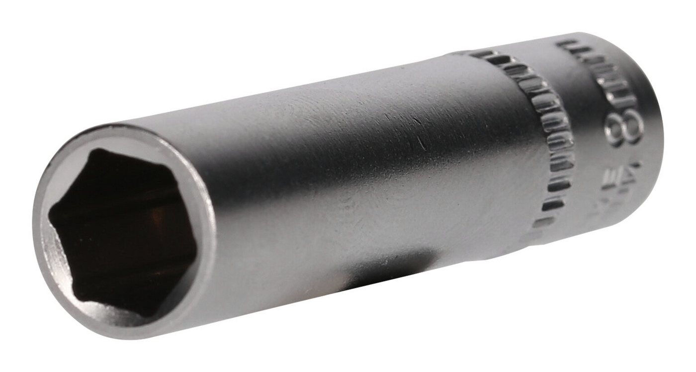 Thumbnail - Brilliant Tools Stecknuss, 1/4" Sechskant, lange Ausführung, 8 mm