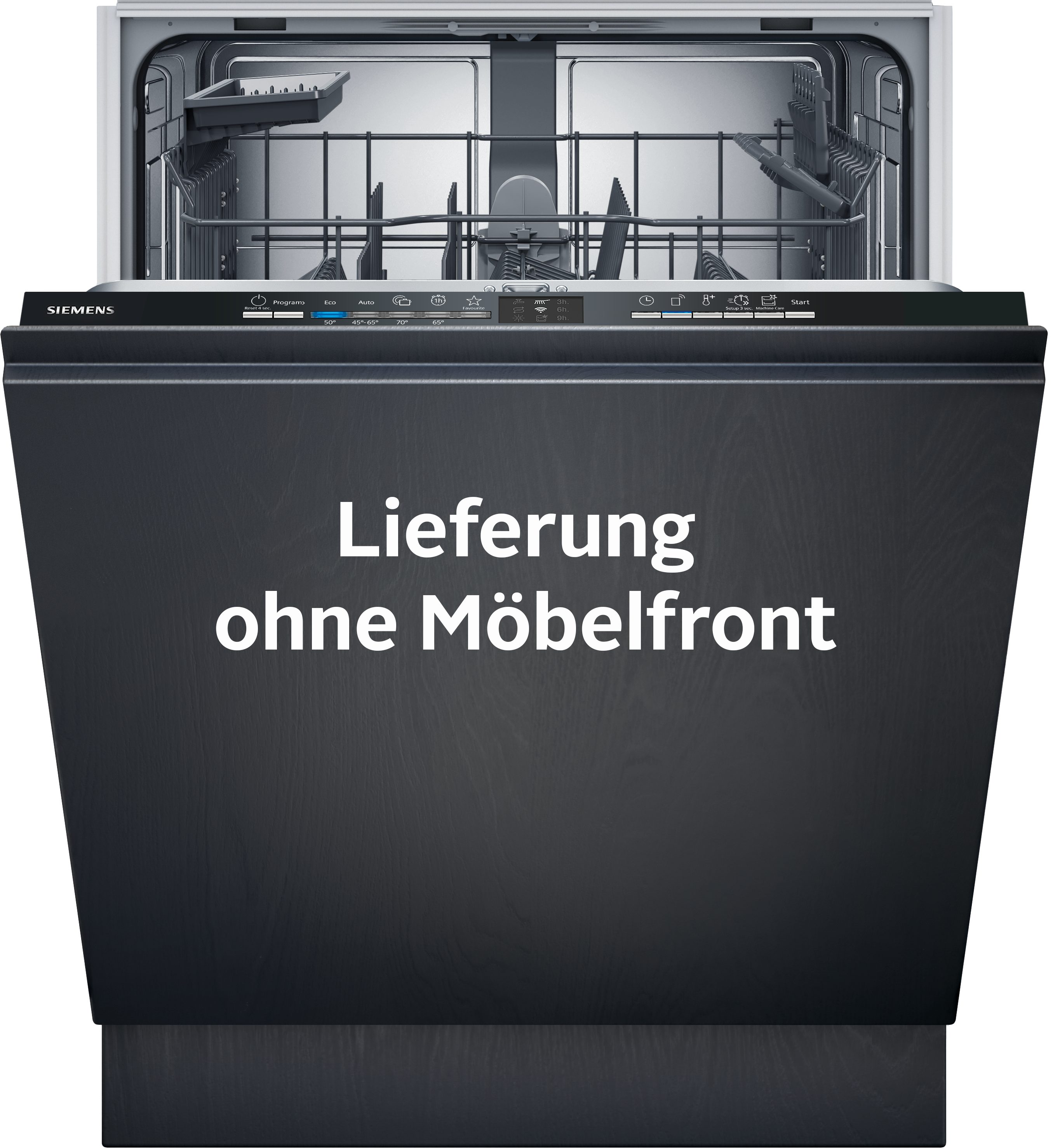 SIEMENS vollintegrierbarer Geschirrspüler iQ100 SN61HX01TE, 13 Maßgedecke