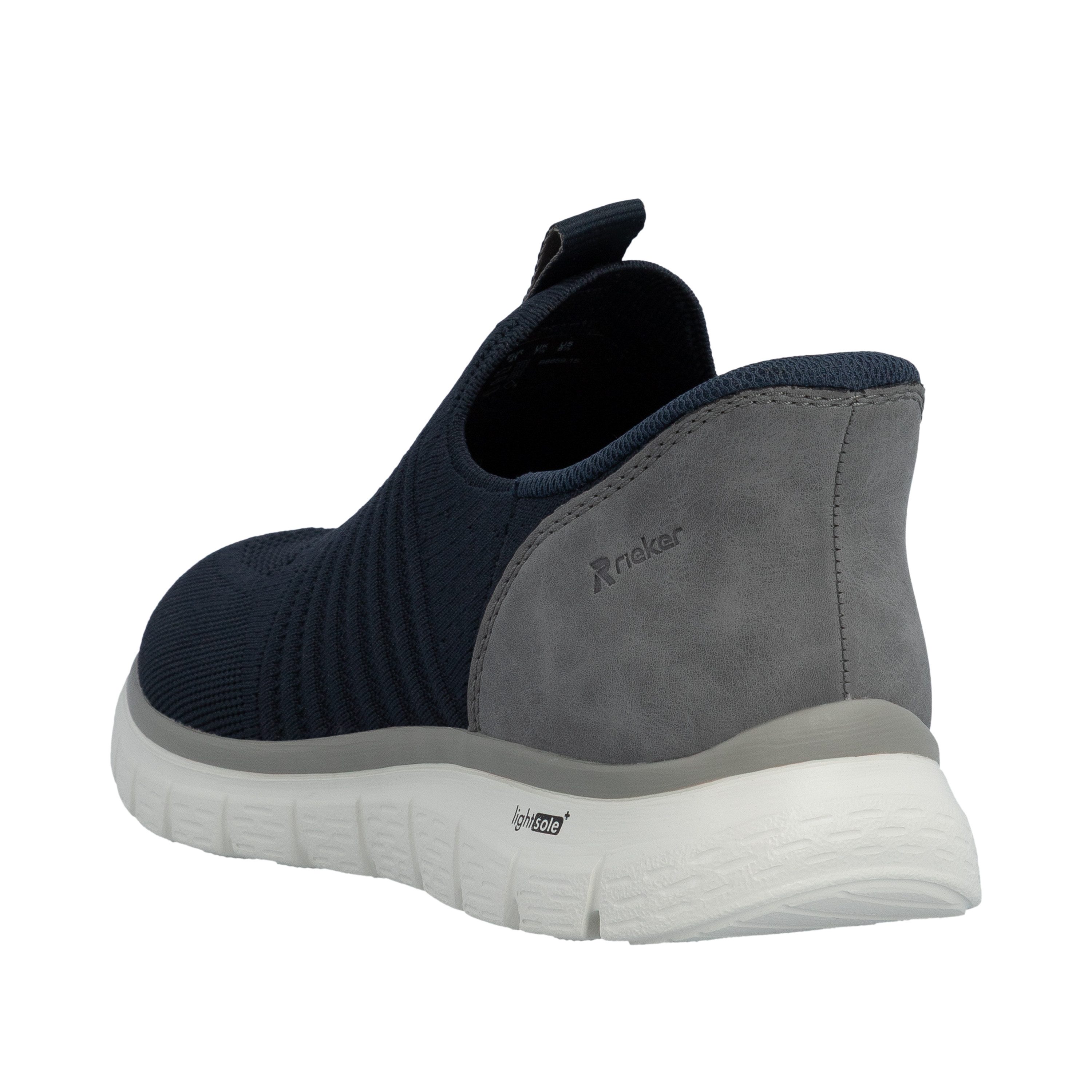 Rieker Ready2GO Slipper Schlupfschuh, Freizeitslipper, Halbschuh mit gepolsterter Ferse