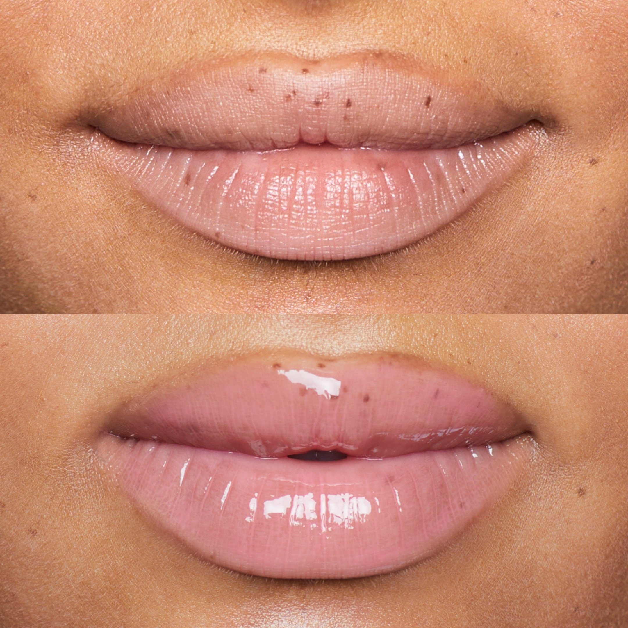 fleeky Lippenöl Glowy Lip Oil - Intensive Pflege mit verführerischem Glanz, Vegane Lippenpflege mit Glow-Effekt & natürlicher Farbtönung