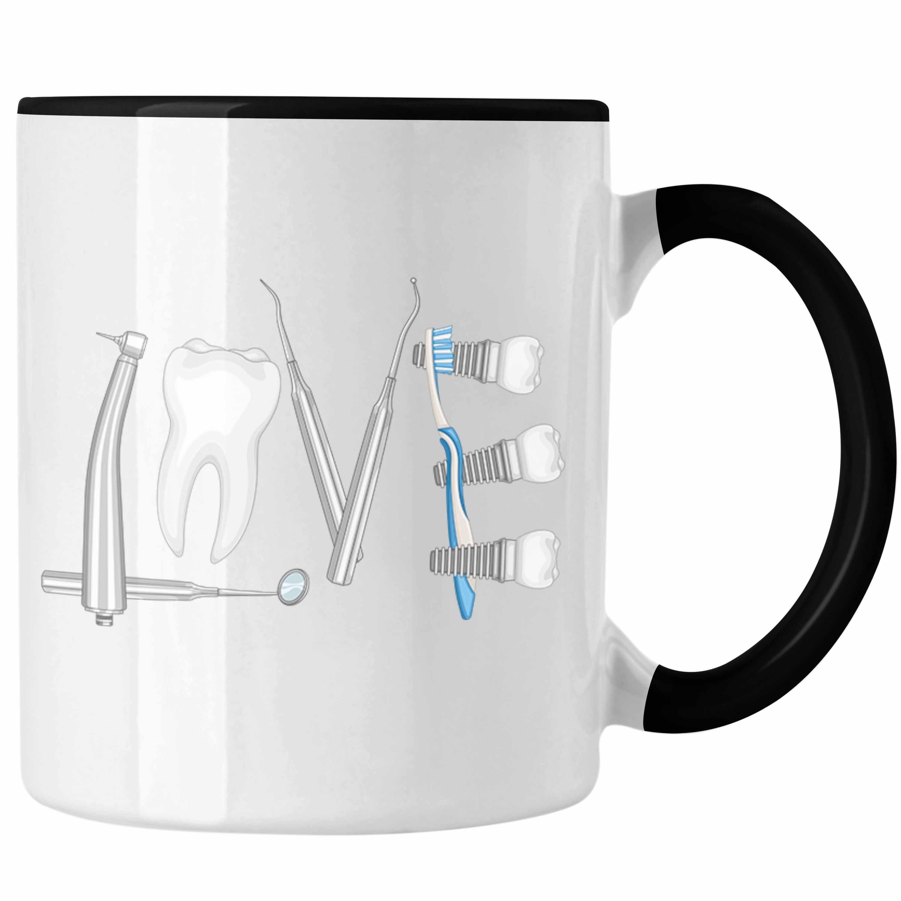 Trendation Tasse Trendation - Zahntechniker Zahnmedizinische Fachangestellte Tasse Gesc