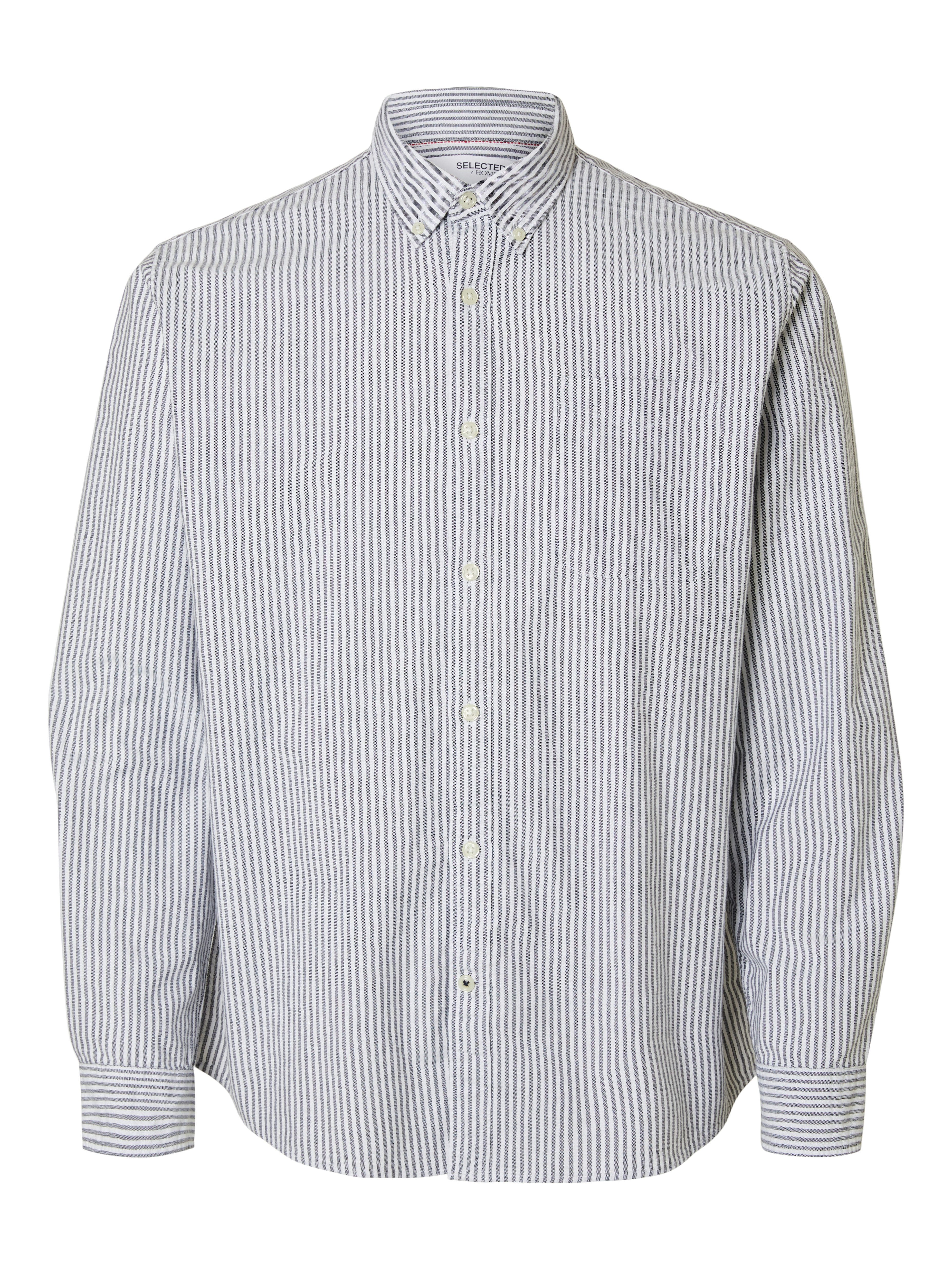 Selected Langarmhemd SLHREG-MAT OX LS SHIRT günstig online kaufen