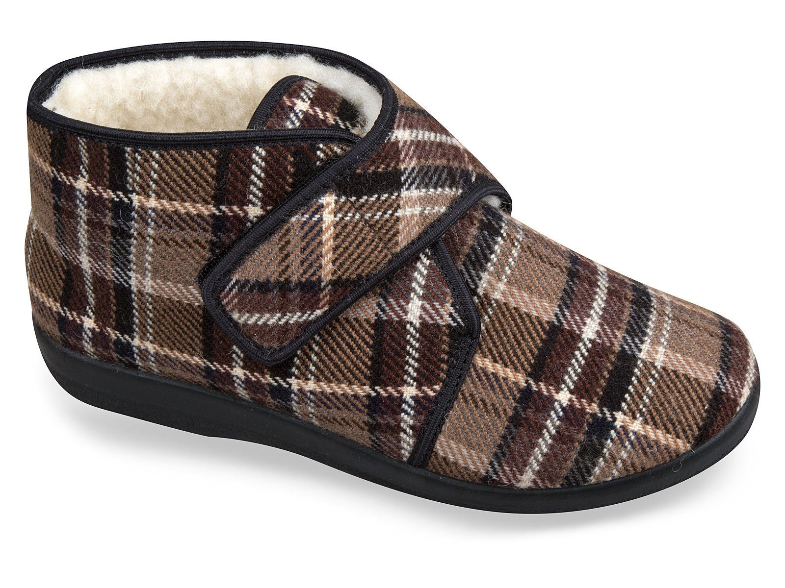 Klettschuhe gefüttert Hausschuh