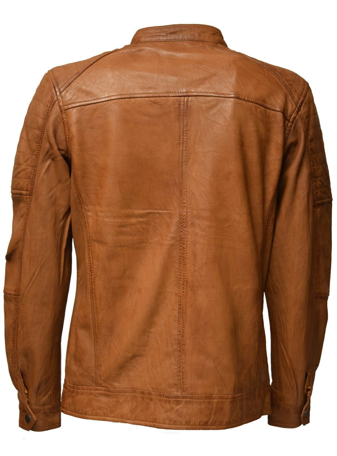 Zimmert Leather Lederjacke Ray washed, Lammnappa Leder
