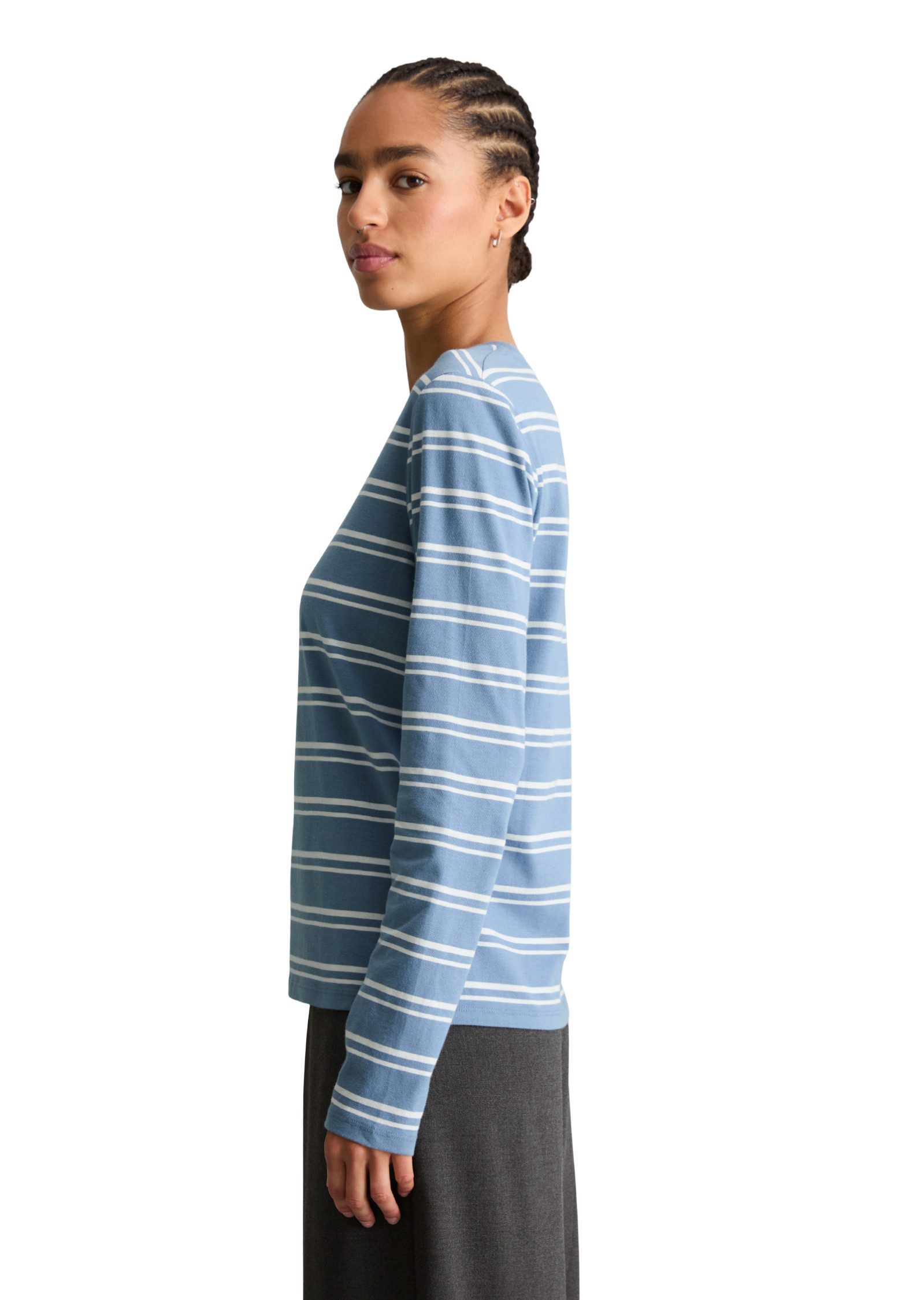 Marc O'Polo DENIM Langarmshirt aus Organic Cotton