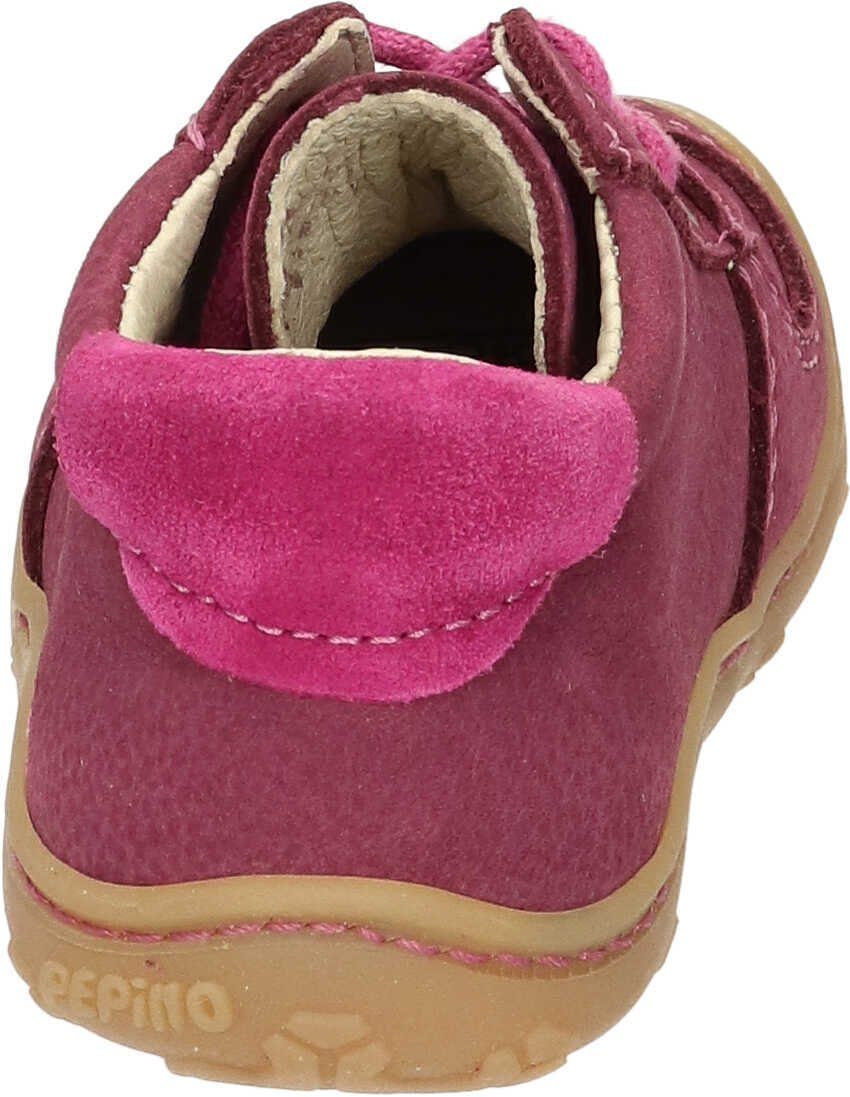 Ricosta Pepino Schnürer aus Schnürschuh echtem pink Leder