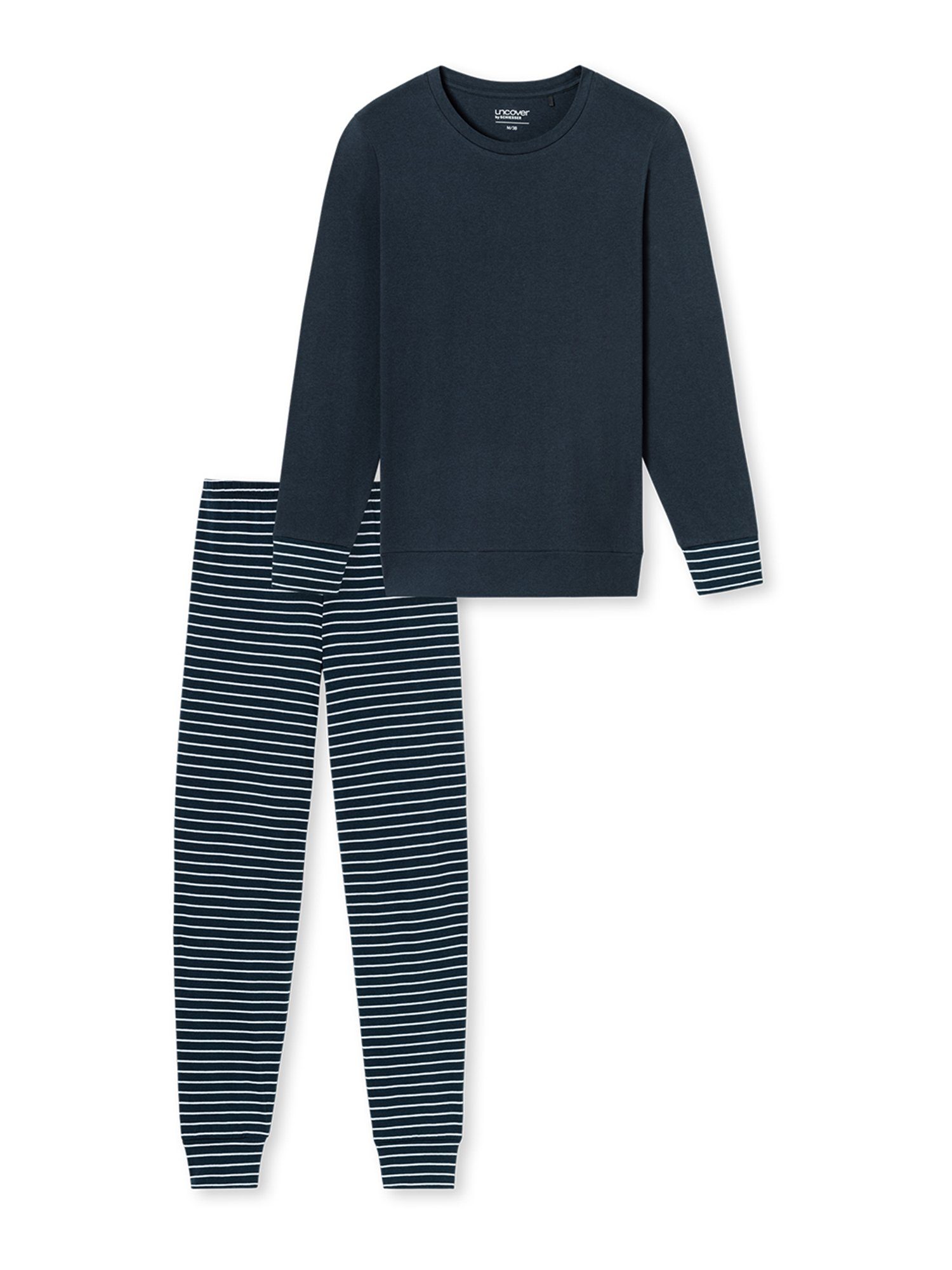 uncover by SCHIESSER Pyjama UNCOVER Nightwear (2 tlg) schlafanzug schlafmod günstig online kaufen