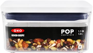 OXO Good Grips Vorratsdose OXO Good Grips POP-Behälter – luftdichte, stapelbare Aufbewahrungsbox mit Deckel für Lebensmittel – 1 l für Nüsse und mehr