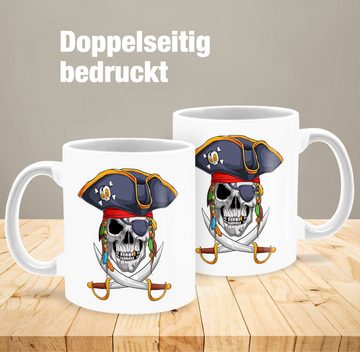 Shirtracer Tasse Pirat, Piraten, Pirates, Seeräuber, Freibeuter, Keramik, Pirat