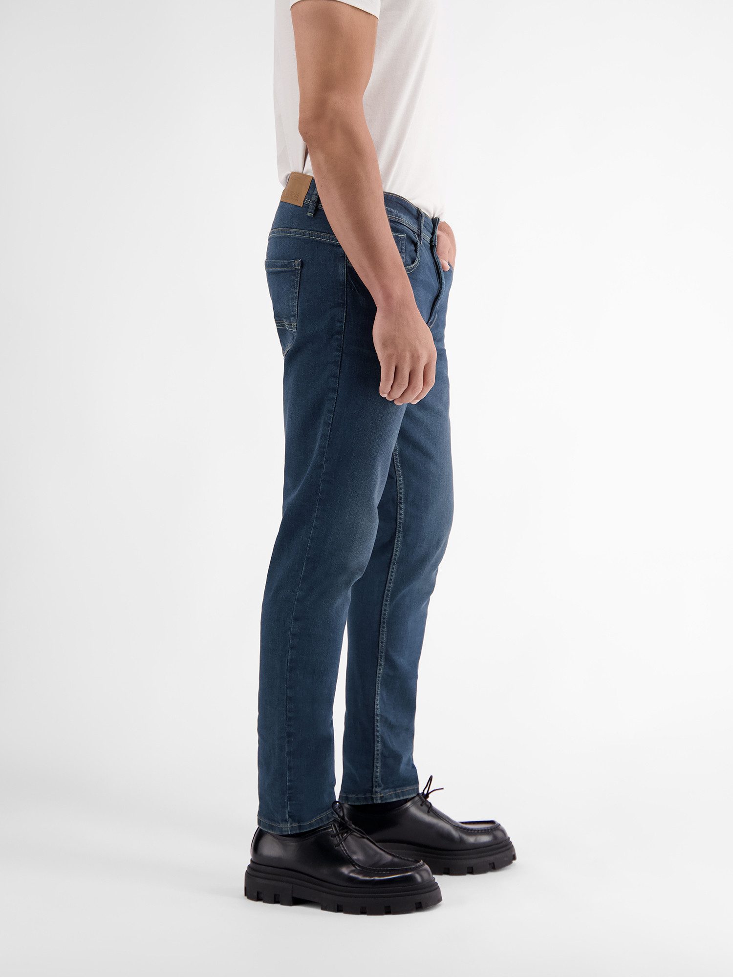 LERROS Relaxhose Baxter Relaxed Fit Jeans – Bequemer Stretch 5-Pocket Denim Bequeme Stretch-Jeans - pflegeleicht, ideal für Alltag & Freizeit – Bild 5 von 5
