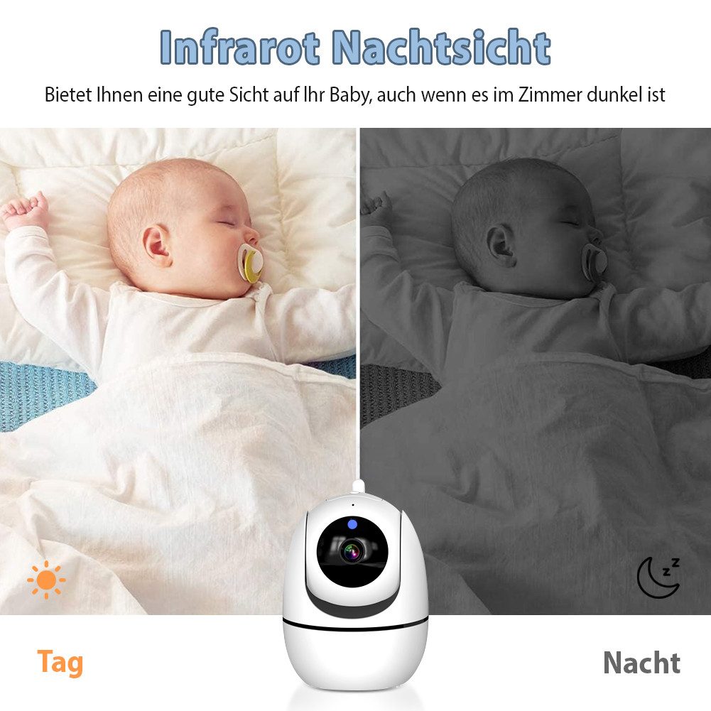 FANNOU 5 Zoll Babyphone - Bild 4