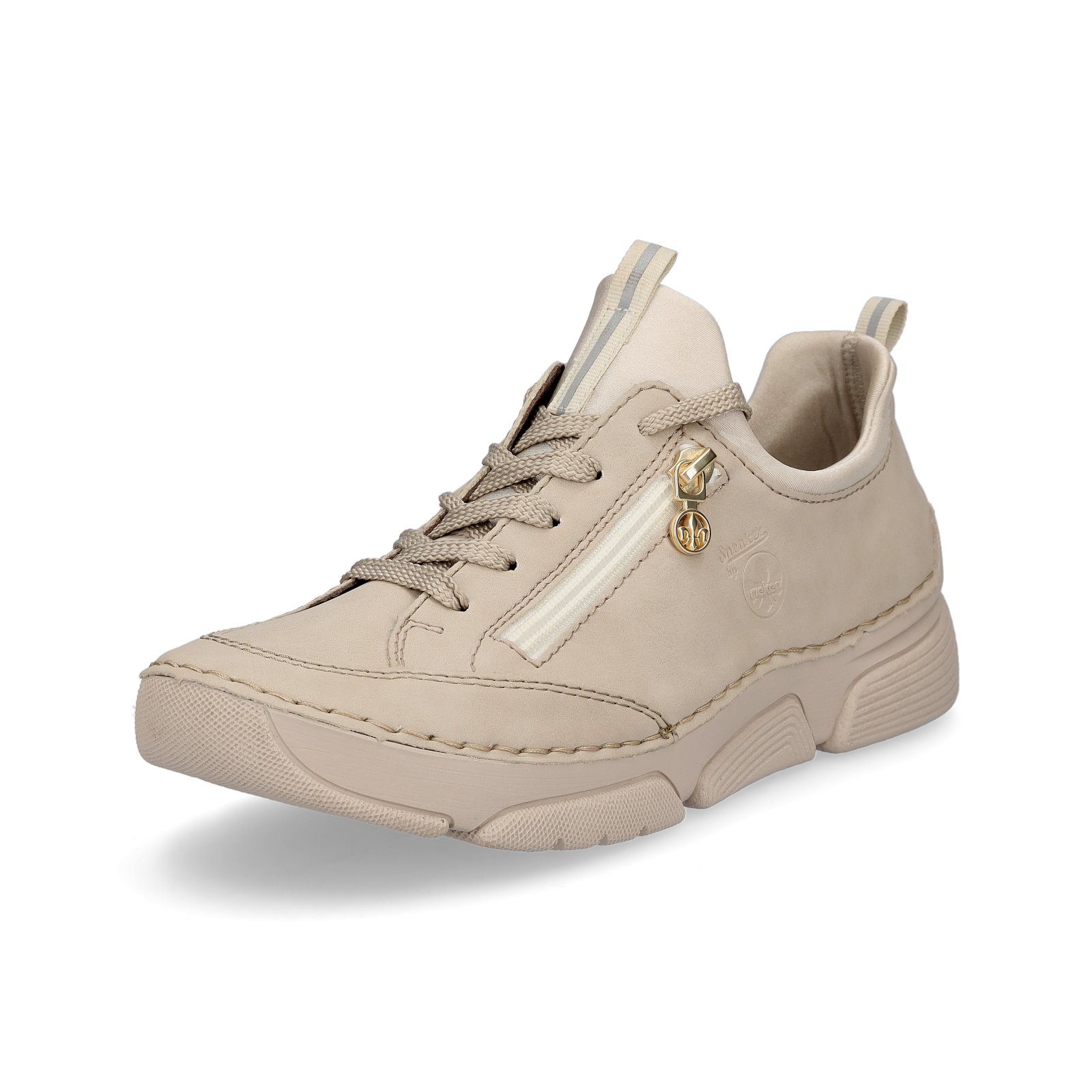 Rieker Rieker Damen Sneaker beige gold Sneaker