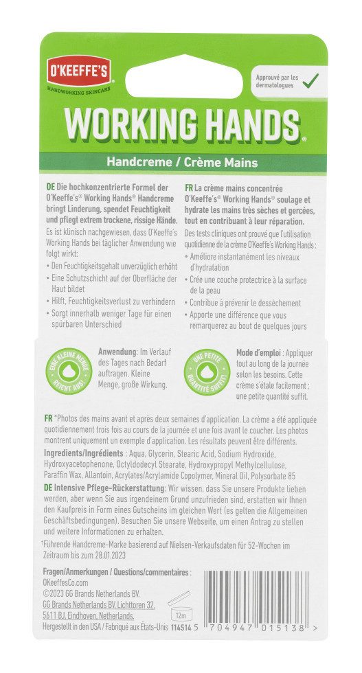 O`Keeffe`s Handcreme O`Keeffe`s Handcreme Working Hands Dose 96 g