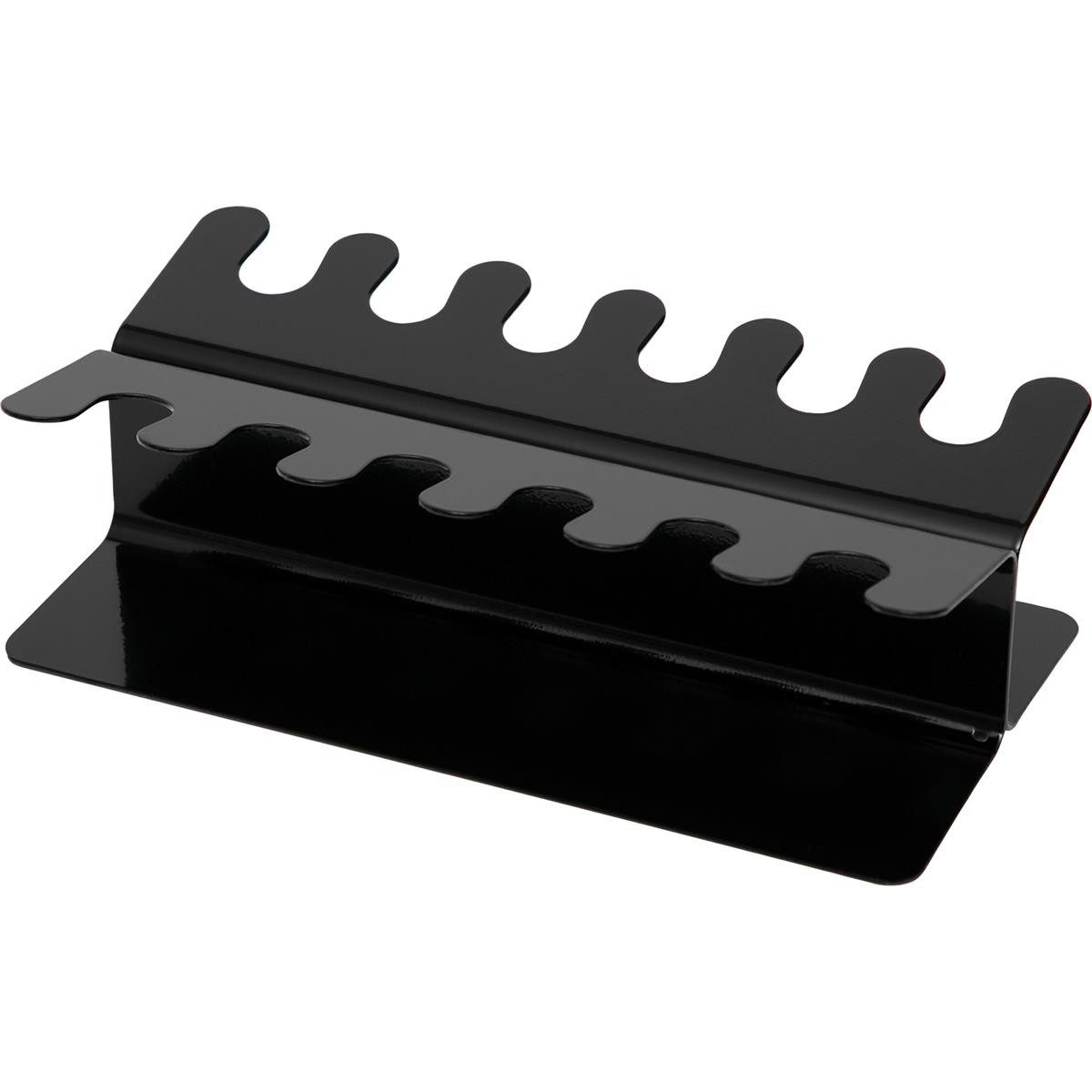 MAUL MAUL Stempelträger 5221290 12fach gerade Metall schwarz Stempelkissen