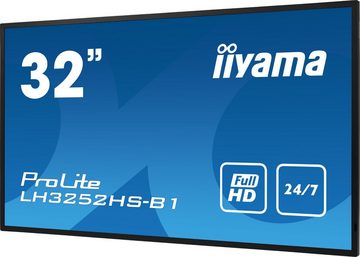 Iiyama iiyama ProLite LH3252HS-B1 31.5" 16:9 Full HD IPS 24/7 Display schwarz LED-Monitor