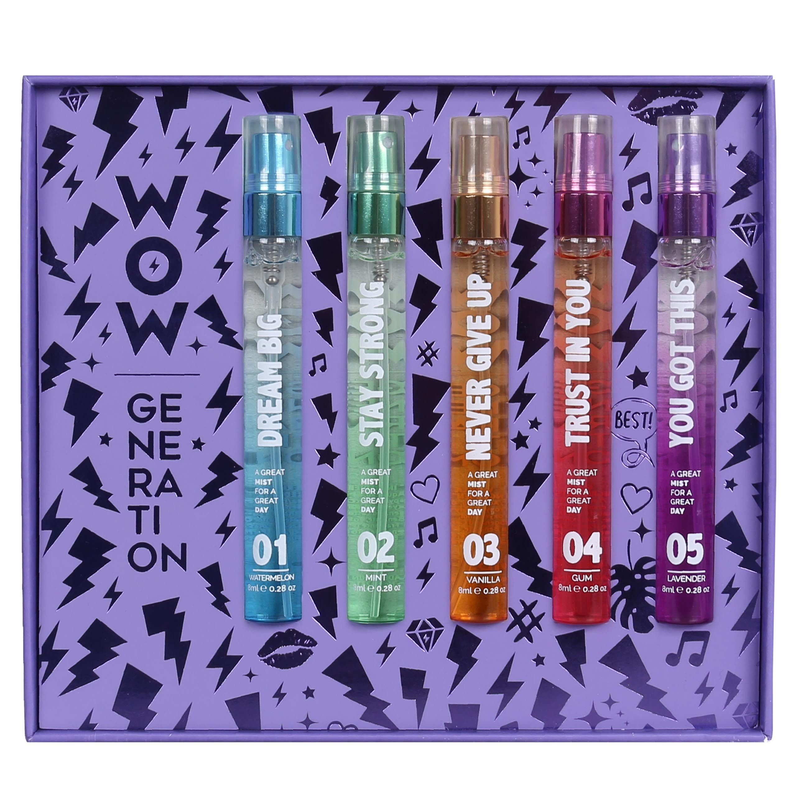 WOW GENERATION Duft-Set WOW Generation Körperduft Set für Mädchen 5-teilig