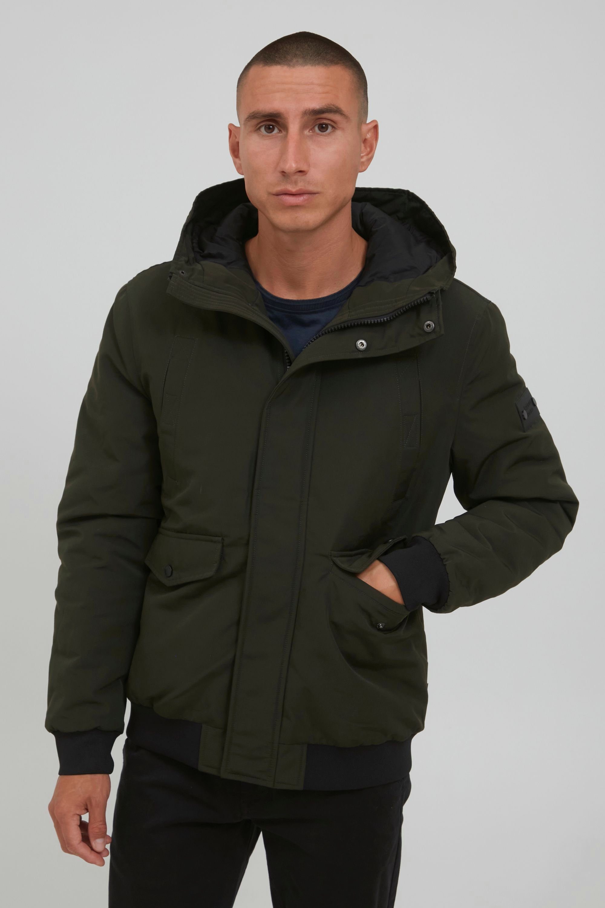 Indicode Winterjacke IDDonell Warme Jacke mit tollen Details Army (600)