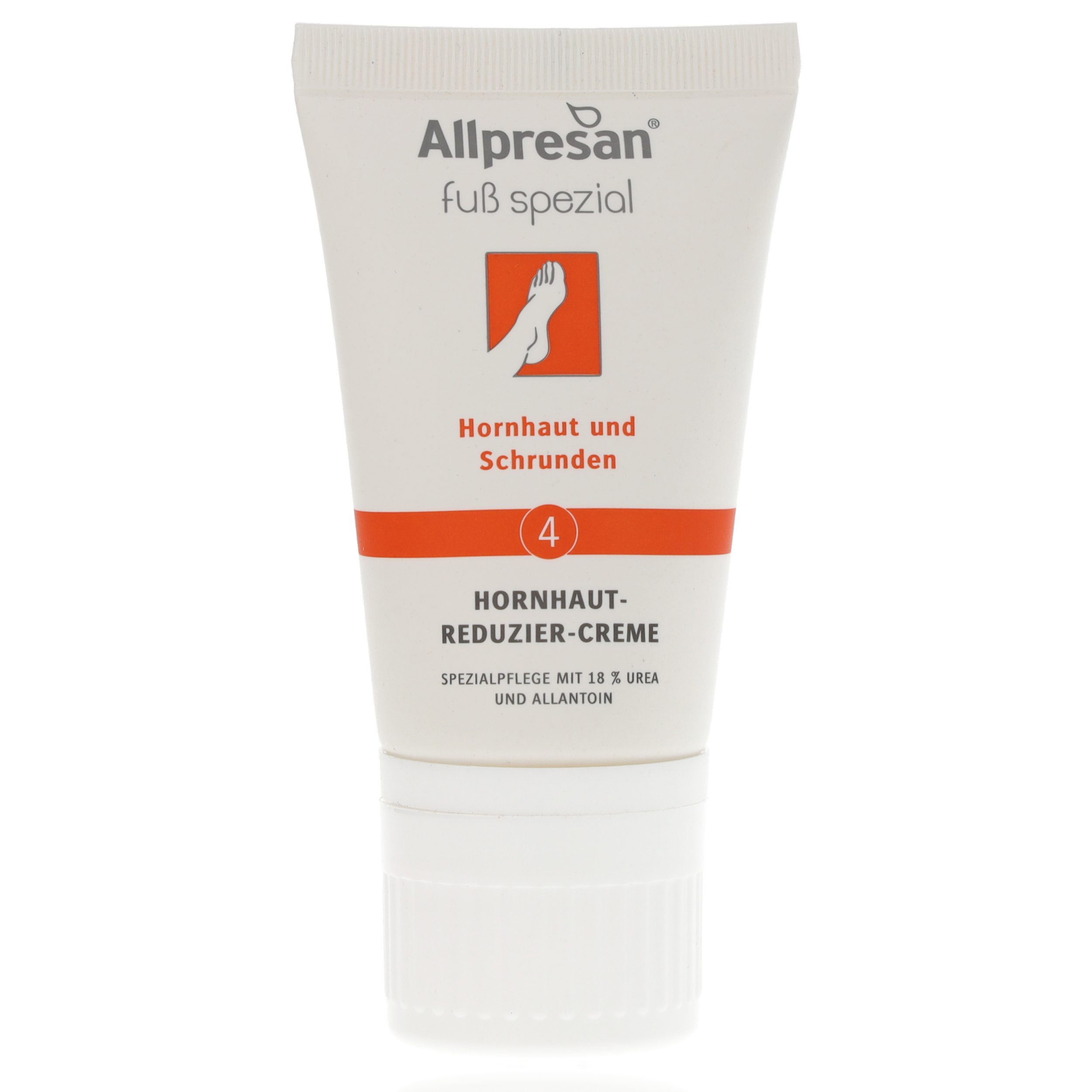Allpresan Fußschaum Allpresan Fuß spezial Nr. 4 Hornhaut und Schrunden -Produkt wählbar- Optimal als 14-Tage Intensiv-Kur, 1-tlg., Spezialpflege gegen ausgeprägte Hornhaut mit 18% Urea & Allantoin