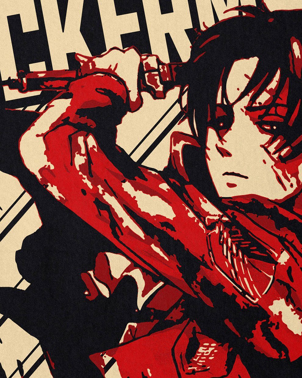 style3 Print-Shirt titan anime japan aot attack on manga