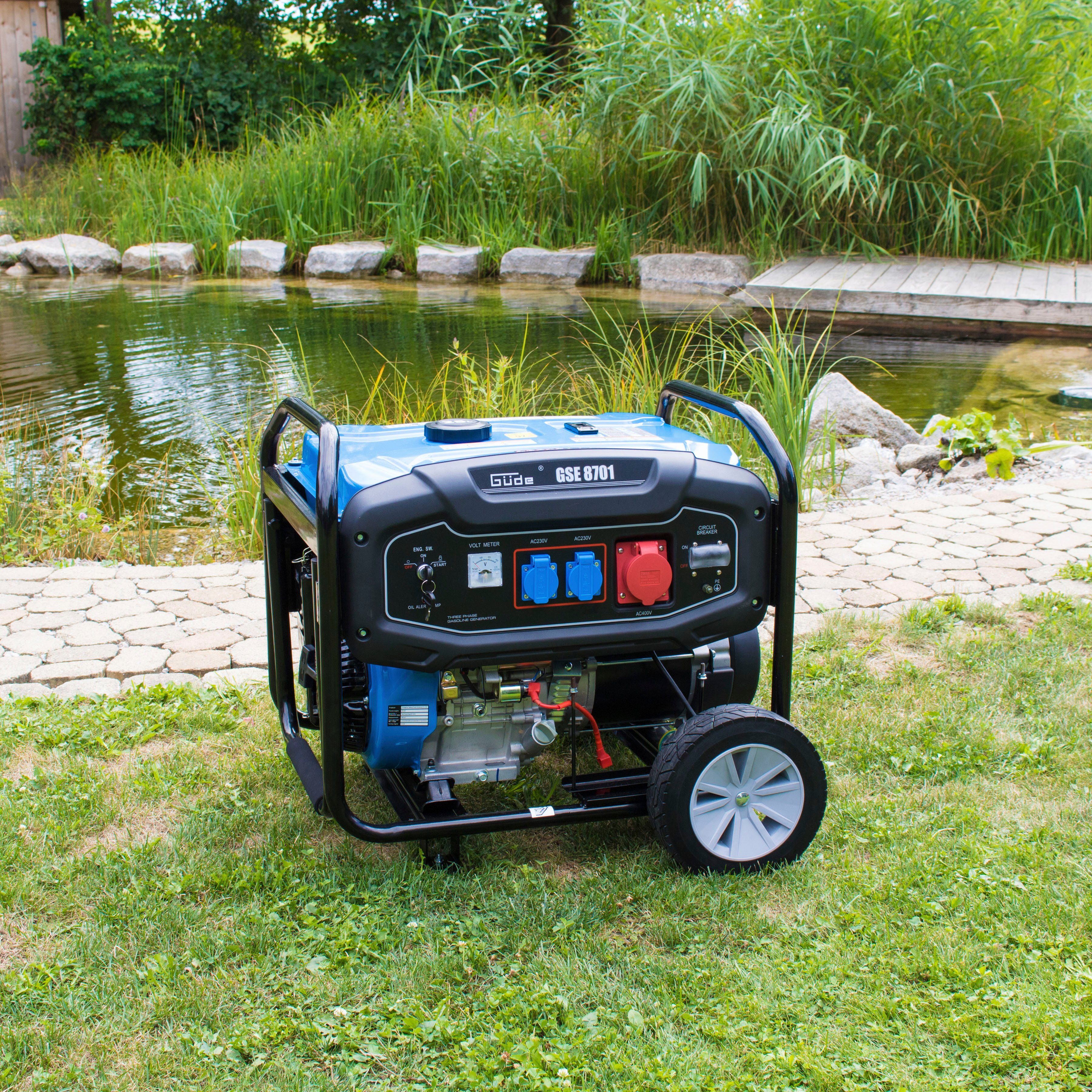 Güde Stromerzeuger »GSE 8701 RS«, 9,3 in kW