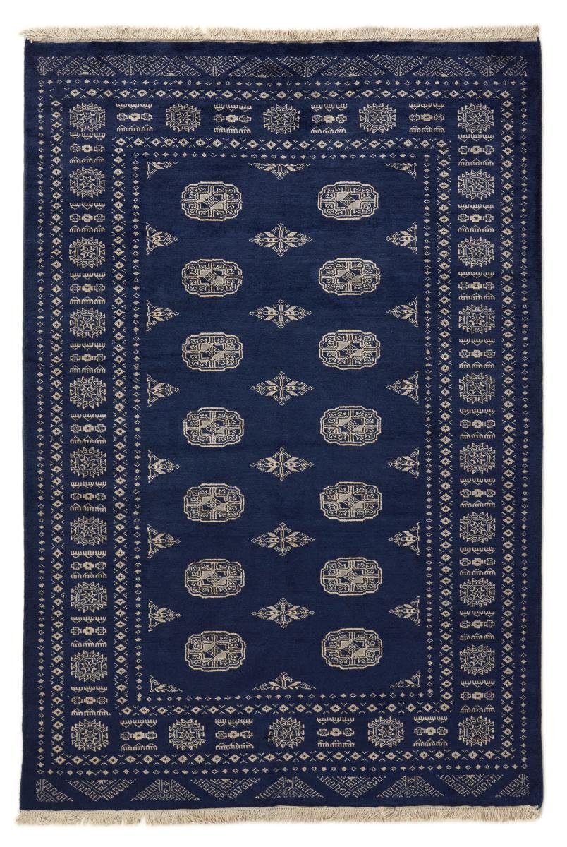 Orientteppich Pakistan Buchara 2ply 138x205 Handgeknüpfter Orientteppich, Nain Trading, rechteckig, Höhe: 8 mm
