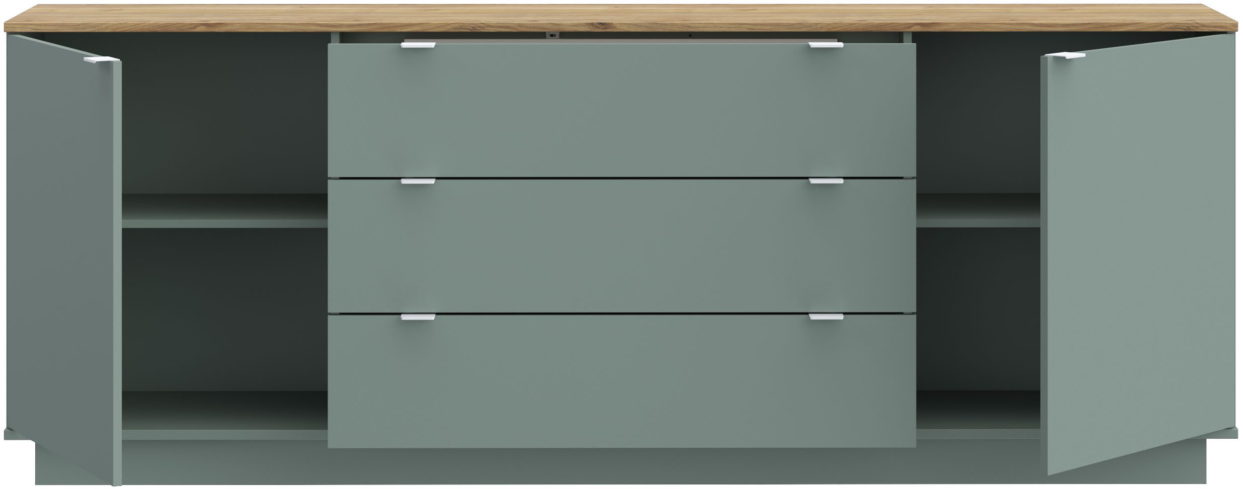 FORTE Sideboard, B/H/T 224,5/85,7/41,3 cm