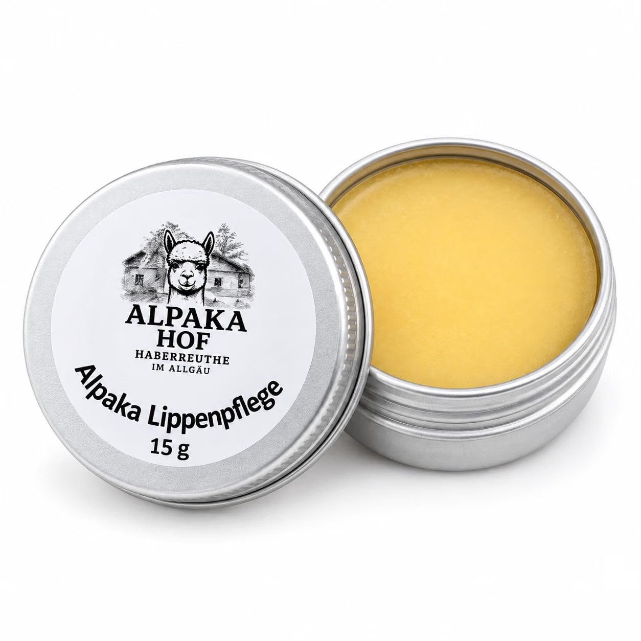 LK Trend & Style Lippenpflegemittel Alpaka Hof Haberreuthe Allgäu -Lippenpflege mit Alpaka-Keratin, mit Bienenwachs, Basiert auf naturnahen Inhaltsstoffen