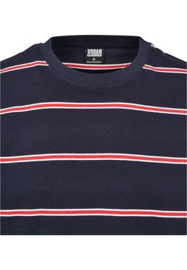 URBAN CLASSICS T-Shirt Urban Classics Herren Yarn Dyed Skate Stripe Tee (1-tlg)