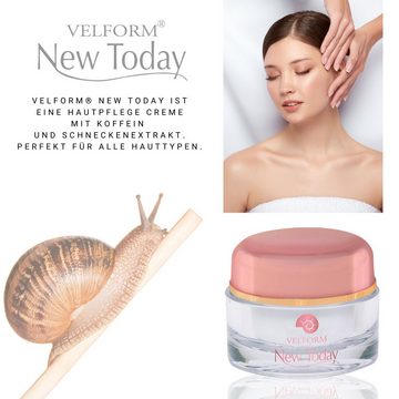 Velform® Anti-Aging-Creme New Today Plus Spar Set 1er oder 2er Pack, 1-tlg., Anti-Falten, Hautverjüngung, gegen Falten, Pickel, Akne, Narben