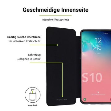 Artwizz Flip Case SmartJacket for Samsung Galaxy S10e, black/titan, Samsung Galaxy S10e
