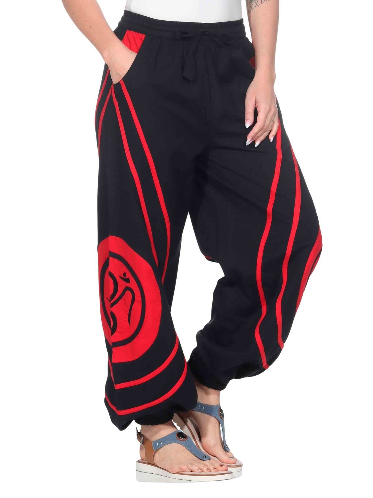 KUNST UND MAGIE Haremshose Kunst und Magie Unisex OM Pluderhose in vielen individuellen Farben