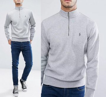 Ralph Lauren Sweatshirt POLO RALPH LAUREN Half Zip Jumper Troyer Mock Sweater Sweatshirt Pulli