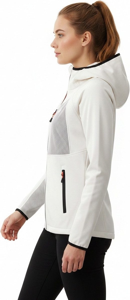 LPO Softshelljacke PAULA WMN Jacquardstrick-Einsätze