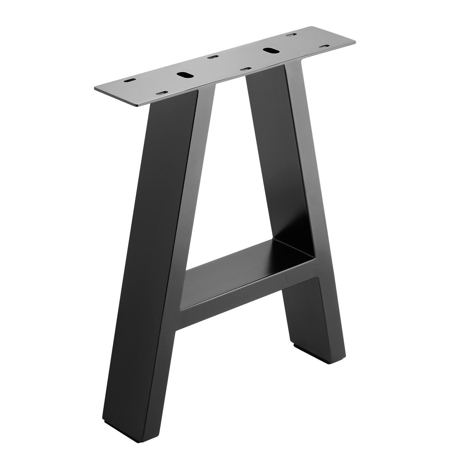 SO-TECH® Tischbein Tisch- / Bankuntergestell A-FRAME schwarz mit Mittelstrebe, Bankgestell 400 x 320 mm, 1 Stück