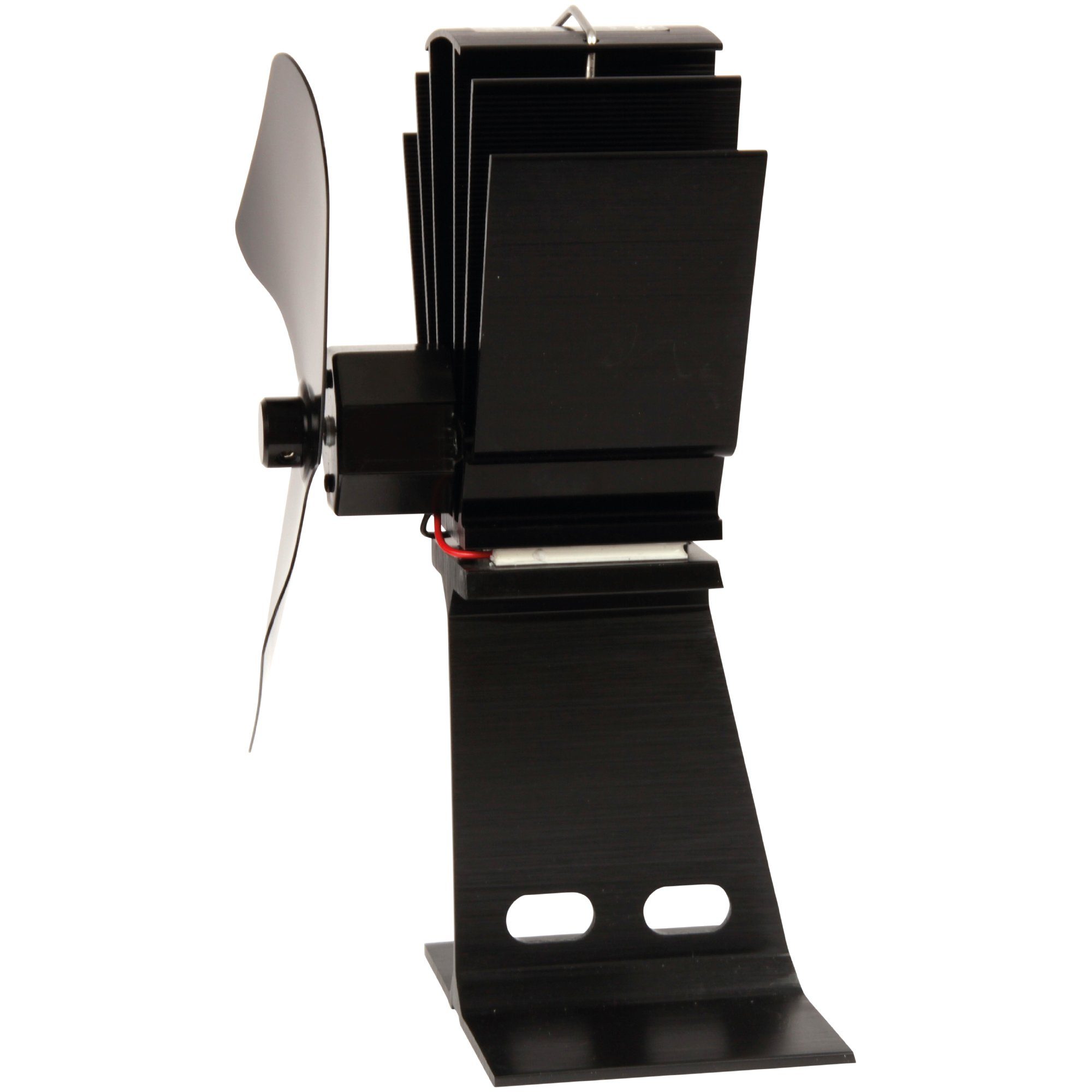 Bestlivings Tischventilator für den Ofen ohne Strom, Aluminium, Schneller Automatikstart ab 50 °C, leise (35dB)