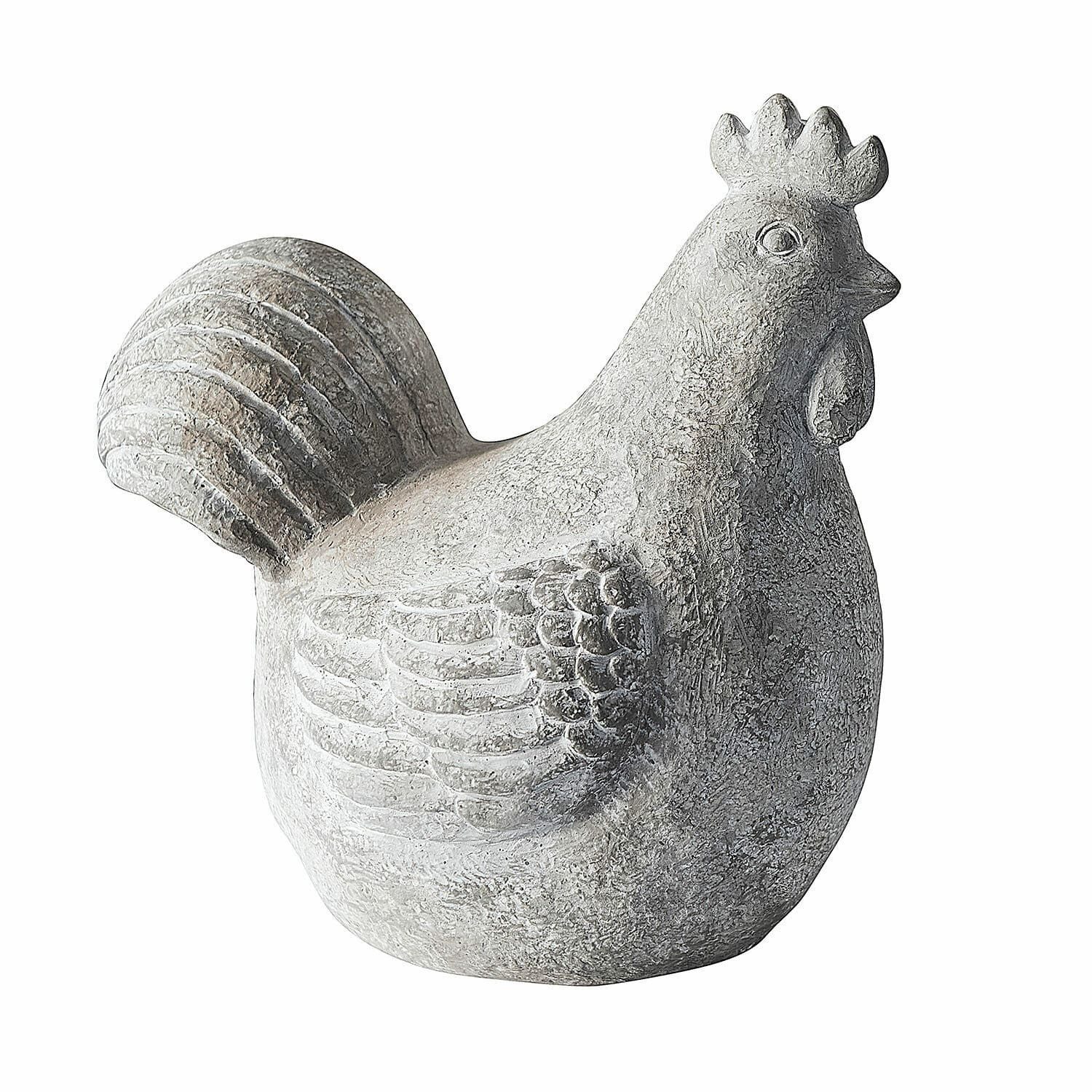 Mirabeau Osterfigur Deko-Henne Roselique grau/beige günstig online kaufen