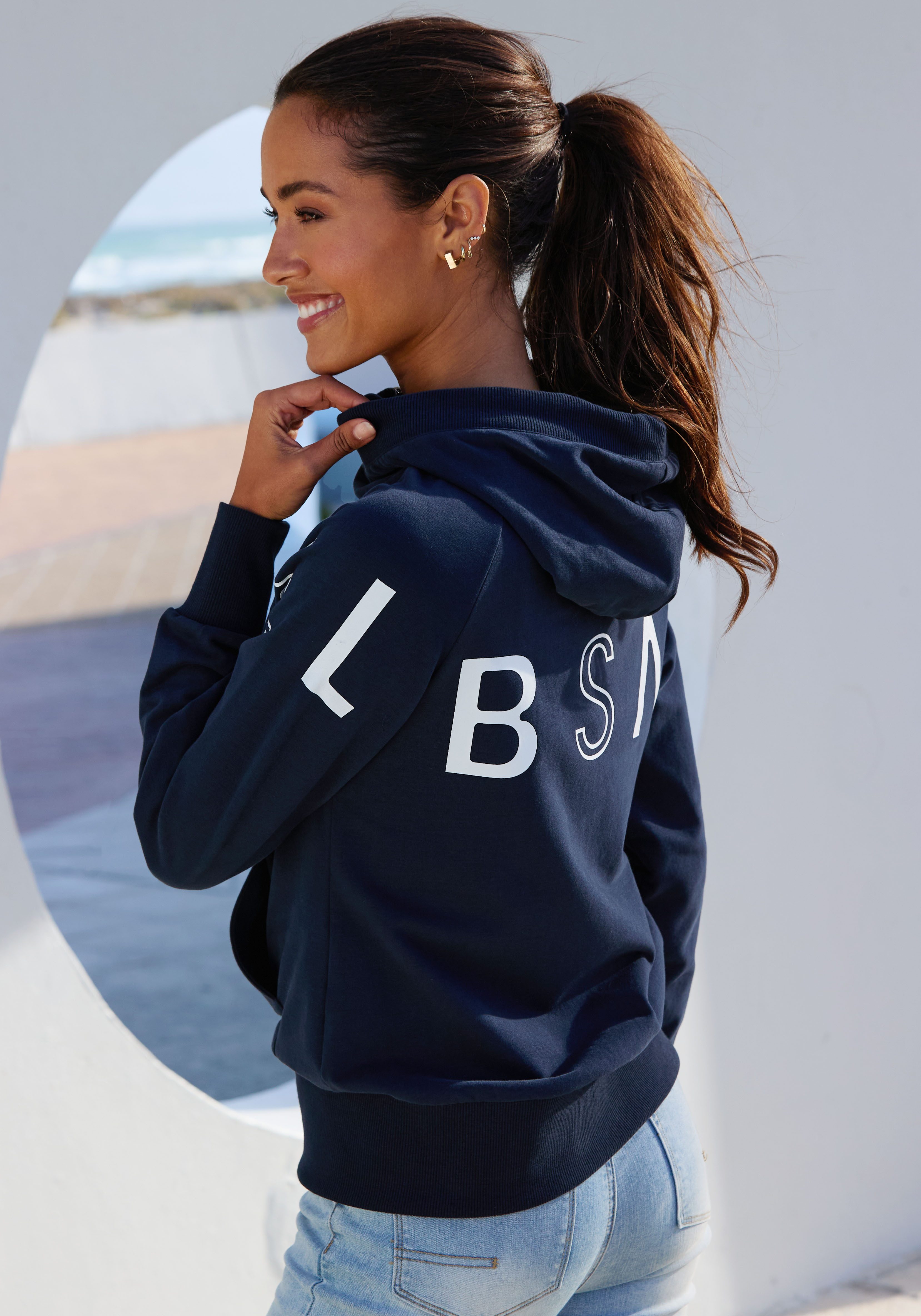 Elbsand Kapuzensweatjacke Kinea